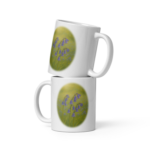 Bluebells Mug: Vintage Spring Flowers Botanical Tea Cup