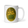 Daffodils Mug: Vintage Spring Flowers Botanical Tea Cup