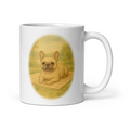 French Bulldog Mug: Vintage Dog Illustration Country Tea Cup