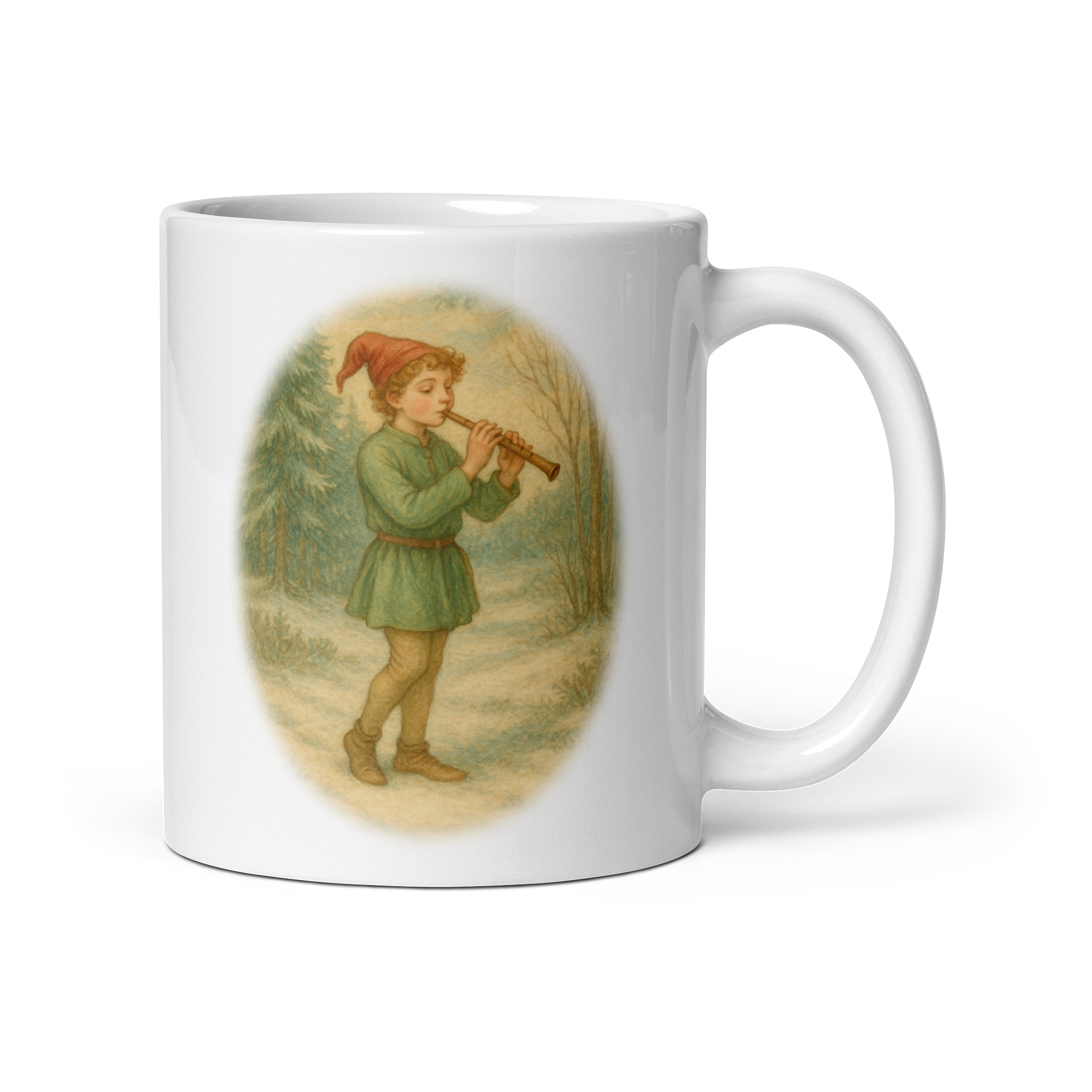 Piper Piping Mug: Vintage 12 Days of Christmas Festive Tea Cup